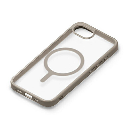 乐天商城 - PGA PG-25KMH04BE マットベージュ iPhone 16e用 MagSafe対応 ハイブリッドケース 背面ケース PG25KMH04BE