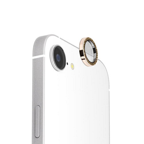 Rakuten - PGA PG-25KCLG08GD ラメゴールド iPhone 16e用 カメラレンズプロテクター カメラプロテクター PG25KCLG08GD