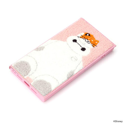 PGA PG-D25KCF06BAY ベイマックス iPhone 16e用 クリアフリップケース サガラ刺繍 Disneyケース
