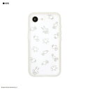 グルマンディーズ(gourmandis) SNGG-122B(総柄) iPhone16e対応ケース プロテクトジャケット ピーナッツ スヌーピー IIIIfit プランプフレーム