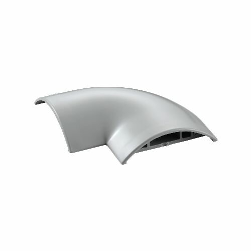 エレコム(ELECOM) LD-GAM37MGY(グレー) 配線カバー モール 接続ユニット 曲ガリ 【床用モール LD-GA1307MGY 専用】