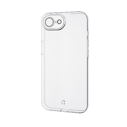 エレコム(ELECOM) PM-A25SUCTKPCR クリア iPhone 16e ケース ソフト カバー 衝撃吸収 カメラレンズ保護カバー メタルステッカー付 極限保護