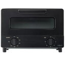 アクア AQUA AQT-CS12T-K(ブラック) トースター 遠赤外線ヒーター搭載 2枚焼き AQTCS12TK
