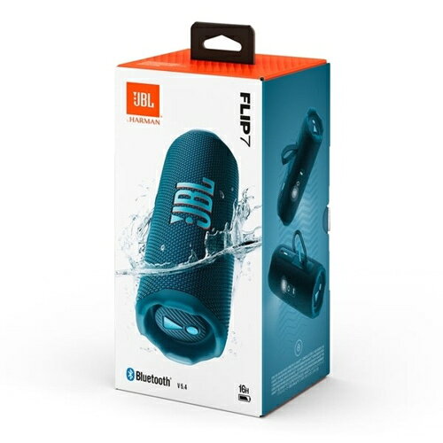 【長期5年保証付】JBL ジェイ ビー エル JBL FLIP7 ブルー Bluetooth5.4 防水ポー...