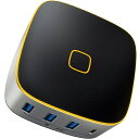 【エントリーでポイント10倍!7/19 20:00〜7/26 1:59まで】ディラック Dirac GF-NOAH PC向けUSBハブ Noah 入力端子 US...