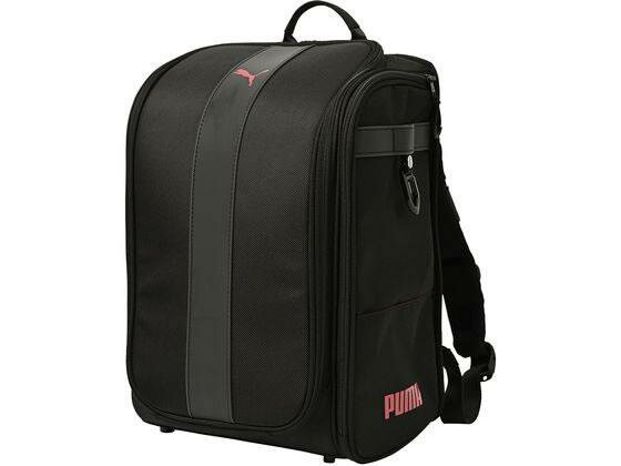 クツワ PUMA 軽快学童リュック ストライプ ブラック PM529BK