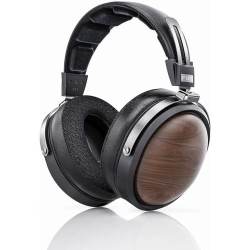 FiiO フィーオ FIO-FT1-B ブラック系 密閉型 有線ヘッドホン 60mm大型ダイナミックドライバー搭載 FIOF..