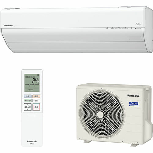 パナソニック Panasonic エアコン 10畳用 2.8kW パナソニック GXシリーズ CS-285DVX/Y クリスタルホワイト 電源100V[配送のみ/設置工事なし] CS285DVXY