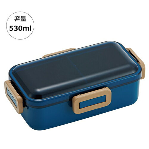 One Tier - スケーター PFLB6AG オーシャンブルー 抗菌ふわっと弁当箱 1段 530ml PFLB6AGBL