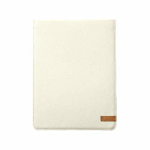 Other - エレコム(ELECOM) TB-11CSIWH ホワイト タブレットバッグ スリップイン ケース 11インチ 汎用 スリーブケース マグネット開閉 薄型 軽量 帆布素材