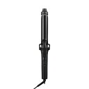 テスコム(TESCOM) NIM332B-K(ブラック) カールヘアアイロン コテ 32mm ロングバレル シルクコーティング プロテクトイオン 立ち上り約38秒