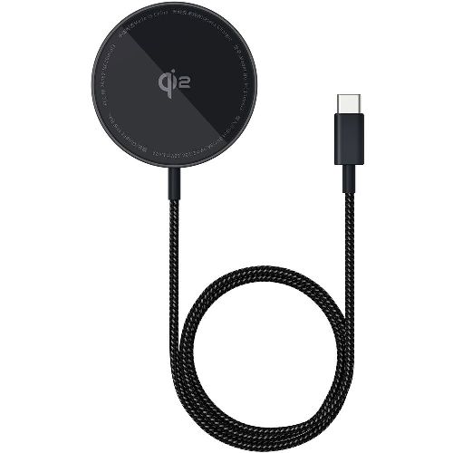 Baseus(ベースアス) P10278200111-00(クラスターブラック) Simple Mini4 Air Qi2 マグネット式ワイヤレス充電器15W