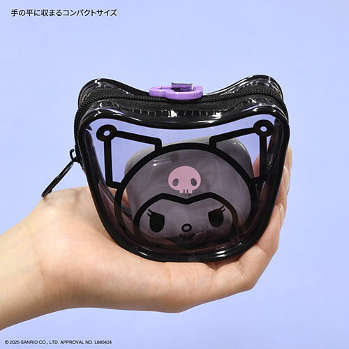 グルマンディーズ(gourmandis) SANG-516KU クロミ サンリオキャラクターズ ガジェットクリアポーチ tokka-com-10949981 特価COM サンプル画像2