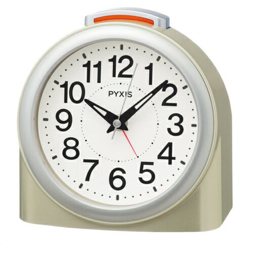 セイコー(SEIKO) NR457G クオーツ目ざまし時計 PYXIS ピクシス 置き時計 アナログ 125×125×73mm