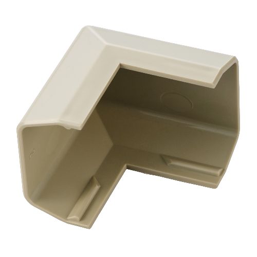 エレコム(ELECOM) LD-GAFD3M ベージュ 配線カバー モール 接続ユニット 出ズミ 【 壁用 フラットモール LD-GAF3M 専用 】