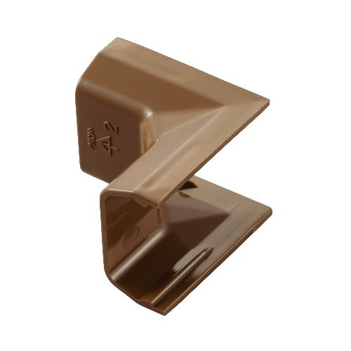 エレコム(ELECOM) LD-GAFR2MBR(ブラウン) 配線カバー モール 接続ユニット 入ズミ 【 壁用 フラットモール LD-GAF2MBR 専用 】 エレコム(ELECOM) LD-GAFR2MBR(ブラウン) 配線カバー モール 接続ユニット 入ズミ 【 壁用 フラットモール LD-GAF2MBR 専用 】