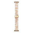 オウルテック(OWLTECH) OWL-AWBSMIN05-PK(ピーチメルバ) Apple Watch (38/40/41/42mm)用 キャンディレジンストラップ Mignonne(ミニョン)(2)