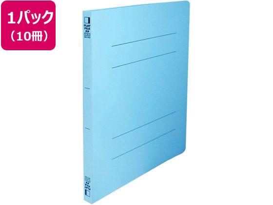 ↑↑↑正確な在庫状況は上記バナー「在庫状況を確認する」をクリックして頂き、必ずご確認ください。&nbsp;&nbsp;クリヤーブックポケットが表紙からはみ出さずに閉じることができます！クリヤーブックポケットがはみ出さない幅広表紙！丈夫で水に強いPP製。保持力が強い樹脂製とじ具を採用。※ファイリングクリヤーホルダーと組み合わせて使用できます。●表紙色：ブルー●サイズ：A4タテ●外寸法：タテ 307×ヨコ 247mm●背幅：18mm●とじ厚：16mm●収容枚数：約160枚●穴数：2穴●穴間隔：80mmピッチ●材質：表紙／ポリプロピレン、とじ具／樹脂製●注文単位：1パック（10冊）●グリーン購入法適合●GPNエコ商品ねっと掲載※メーカーの都合により、パッケージ・仕様等は予告なく変更になる場合がございます。　
