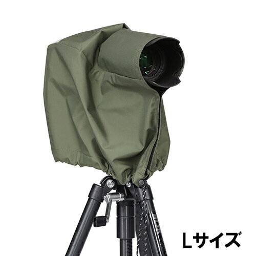 ↑↑↑正確な在庫状況は上記バナー「在庫状況を確認する」をクリックして頂き、必ずご確認ください。&nbsp;&nbsp;■高撥水・透湿素材の高性能生地「ブリザテック」採用■大きな透明窓でモニターの視認性抜群■コンパクトに折りたたみ可能■機材に合わせた2サイズ、個性的な2カラーKRGRC01LMG主生地：ブリザテック透明窓：塩化ビニール0.3mm厚サイズ：Lサイズ…(W)天200地250×(H)250×(D)380mm重量：114g【KK9N0D18P】撥水・透湿素材の高性能生地を採用し、タフな場面での撮影をサポート