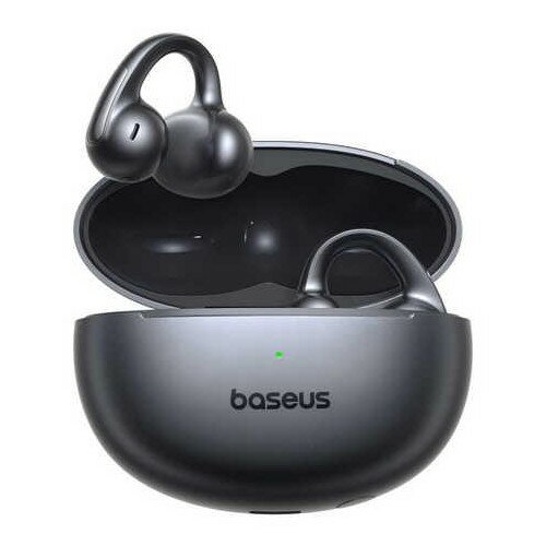 Baseus(ベースアス) Bowie MC1 Pro K(コズミックブラック) 完全ワイヤレスイヤホン イヤーカフ型 Bluetooth 6.0