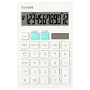 CANON(キヤノン) HS-1200TC-WH(ホワイト) カラフル電卓 卓上 12桁