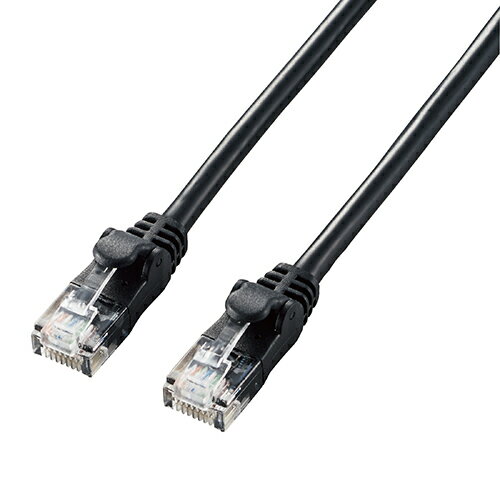 エレコム(ELECOM) LD-GPAY/BK10(ブラック) Cat6A LANケーブル 10m