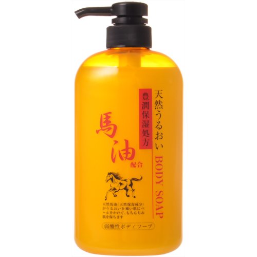 ジュン・コスメティック 馬油 ボディソープ 600ml