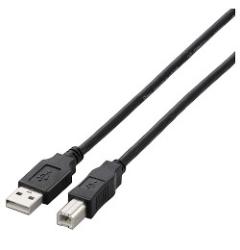 エレコム(ELECOM) U2C-BN50BK ブラック USB2.0ケーブル 5m(2.0)