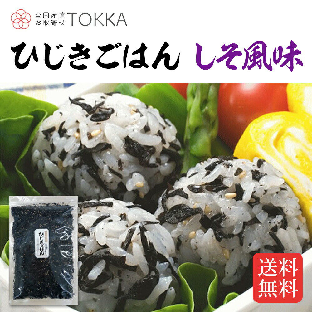 特用大容量 ひじきごはん 100杯分 しそ風味 ソフトふりかけ 500g チャック付き袋 送料無料 ひじき ふりかけ 栄養満点 お弁当 おにぎり 簡単調理 海藻