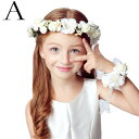 「送料無料」お姫様 フラワーティアラ 結婚式 ヘアアクセサリ...