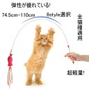 「100点特売」猫じゃらし　キャティーマン　じゃれ猫　猫のお遊び棒　1本　猫　猫用おもちゃ　ドギーマン 猫用品