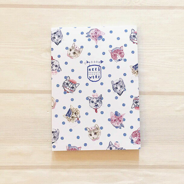 【メール便12点まで対応可】メモパッド『NEKO WORK 1』
