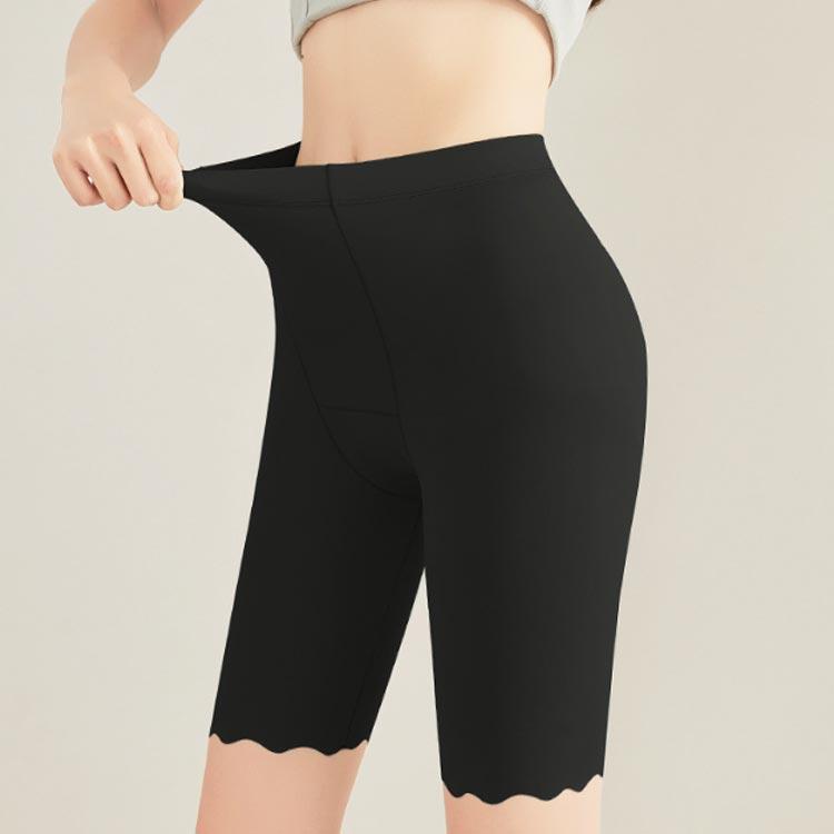 tokowakaのアイスシルク ペチコート 夏用 薄手 ペチパンツ 通気性 ストレッチ ヒップアップ 安全パンツ 無縫製 ペチパンツ レディース 透けない 肌着 締め付｜アングル2