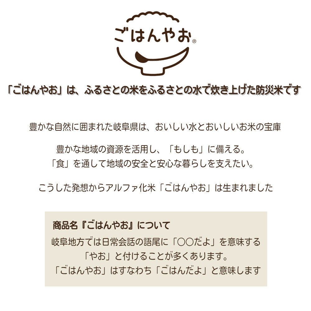 ごはんやお アルファ化米セット わかめ 白米 ...の紹介画像3
