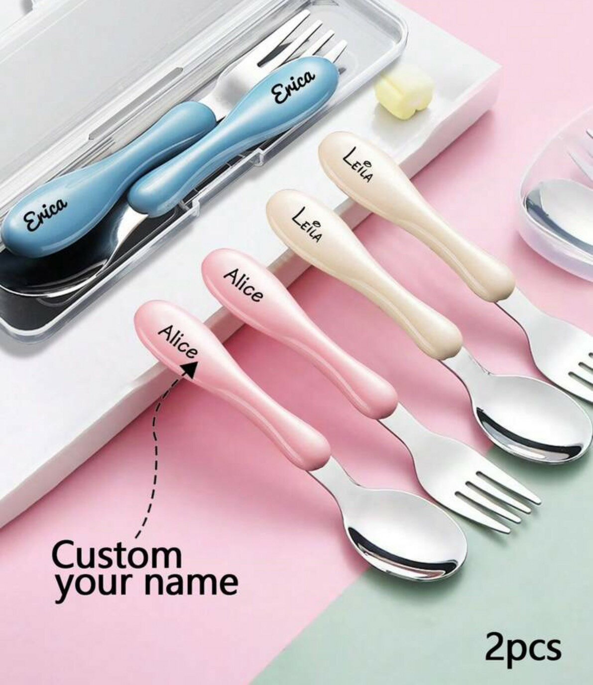 名入れプレゼント ベビー スプーン フォーク セット 百日祝いベビー 赤ちゃん 男の子 女の子 子供 こども 子供 誕生日 プレゼント 和食器 和風 食器 雑貨 北欧 ギフト 名入れ おしゃれ 名前 出産祝い 記念品 卒園 卒業 記念品 離乳食 2点セット