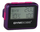 Gymboss インターバルタイマーとストップウォッチ - バイオレット/ピンク メタリックグロス