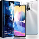 【2+2枚セット】 For xiaomi Redmi Note 10 JE XIG02 ガラスフィルム 2枚+レンズフィルム2枚 表面硬度 9H【日本旭硝子素材...