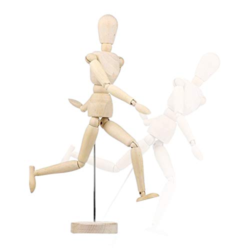 デッサン人形 木製 モデル 可動式 漫画模型 マネキン 関節人形 素体