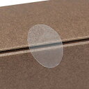(なないろ館)2000枚 封印 ギフト シール 透明 丸シール 業務用 封かん 封筒 楕円形(2cm×3cm)