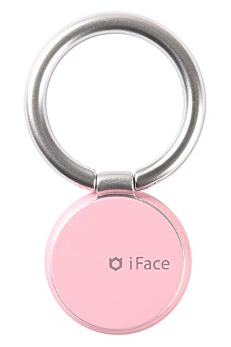 iFace スマホリング 薄型 360度回転 スキニータイプ [ベビーピンク]