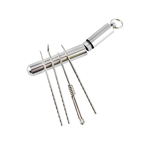 爪楊枝ケース チタン ポータブル ミニチタン 携帯 爪楊枝 軽量便利 耐湿防圧 小物収納 野外 山登り チタン 容器 薬入り アウトドア用