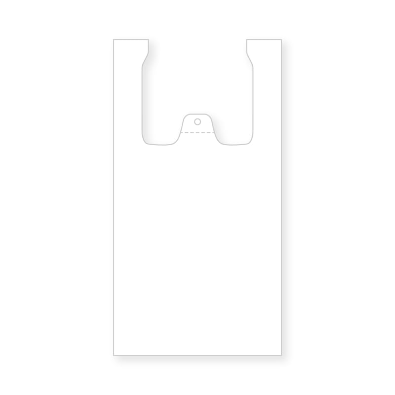 サイズ 厚0．012×幅255／全体幅390×高480mm（マチ：135mm） 材質 HDPE　乳白原反 リサイクル重量 3.628g/枚 商品説明 省資源化の薄口タイプのレジ袋です。持ち手を工夫しクワガタにすることで、袋の強度を高めています。また袋の底を破れにくくするアーチシール加工を施しています。乳白色。東日本30号／西日本40号に準じた規格となりますが、サイズは若干異なりますのでご注意ください。食品衛生法規格基準適合商品です。●入数：100枚●ハンガータイプ●表面エンボス加工あり●容量の目安：牛乳パック1L×4本