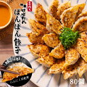 パンパン餃子 冷凍 【15〜16人前80個】餃子 送料無料 味噌だれ 人気 生餃子 ぎょうざ 総菜 パーティ 国産素材 中華 点心 焼き方 レシピ付き 取り寄せ プレゼント 暑中見舞い 贈り物 お返し おすすめ