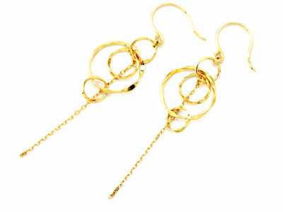 【徳力本店 公式】[K10YG ピアス]K10 10金 10K YG イエローゴールド アメリカンタイプ 送料無料 プレゼント ギフト あす楽 徳力