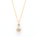 ペンダント 【徳力本店 公式】[K18YGダイヤモンドペンダントネックレス 0.15ct（2石）]K18 18金 18K YG イエローゴールド　ダイヤモンド 送料無料 プレゼント ギフト あす楽 徳力