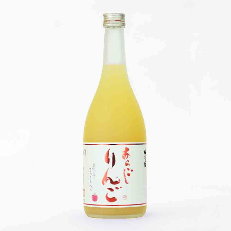 商品詳細 名称 リキュール 原材料 りんご・醸造アルコール・糖類・日本酒・ビタミンC 賞味期限 なし 保存方法 冷暗所 製造者 梅乃宿酒造株式会社　奈良県葛城市東室27 1893（明治26）年創業の、梅乃宿酒造は、奈良県にあります。日本酒蔵でありながら、日本酒で仕込んだ梅酒を中心に国産の果樹に拘り製造するリキュールでも注目され全国に知られるようになりました。 すりおろしりんごと角切りりんごが踊る、ポップでスイートなリキュール。 国産のリンゴ果汁と果肉をたっぷり詰め込んだ、フルーツジュースのようなリキュールです。 すりおろしりんごと角切りりんごの両方を贅沢に使用し、りんごの自然な甘みとみずみずしさを存分に引き出しました。 おすすめの飲み方はロック。氷とりんごが溶け合い、よりまろやかな味わいがお楽しみいただけます。 グラスの中で角切りの果肉が沈むため、かきまぜながら果肉も一緒にお召し上がりください。 1800mlサイズはこちら