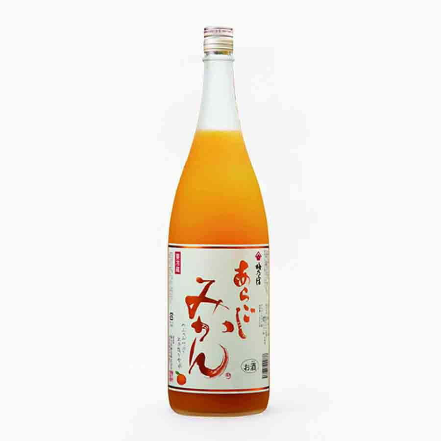 梅乃宿 あらごしみかん酒 要冷蔵 1.8L 1800ml 梅乃宿酒造 奈良県 梅の宿 うめのやど