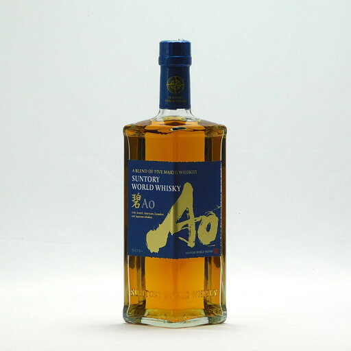 サントリー ウイスキー 碧 あお AO 43度 700ml 国産 ブレンディッド ウイスキー 正規 サントリー ウイスキー 碧 あお AO 43度 700ml 国産 ブレンディッド ウイスキー 正規