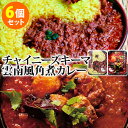 6個セット カレーおじさん監修 チャイニーズキーマカリー＋雲南風角煮カレー （2種×各3） クンフーカリーセット 36チャンバーズ・オブ・スパイス レトルトカレー 【送料無料】【食品A】【DM】【海外×】