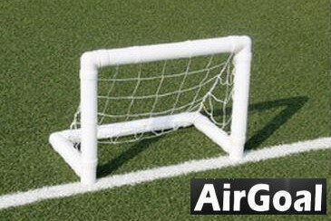 組み立て3分！片付け3分！！　“世界初”空気式サッカーゴール　ミニ・サッカーゴール（65cm×50cm）